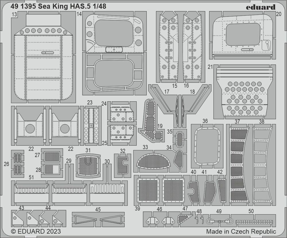 Eduard Accessories 491395 - 1/48 Sea King HAS.5 1/48 AIRFIX | Modellbau