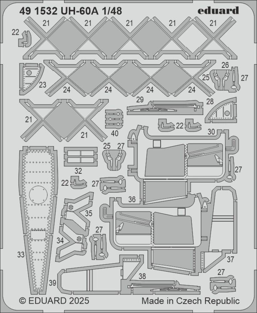 Eduard Accessories 491532 - UH-60A ICM | Modellbau