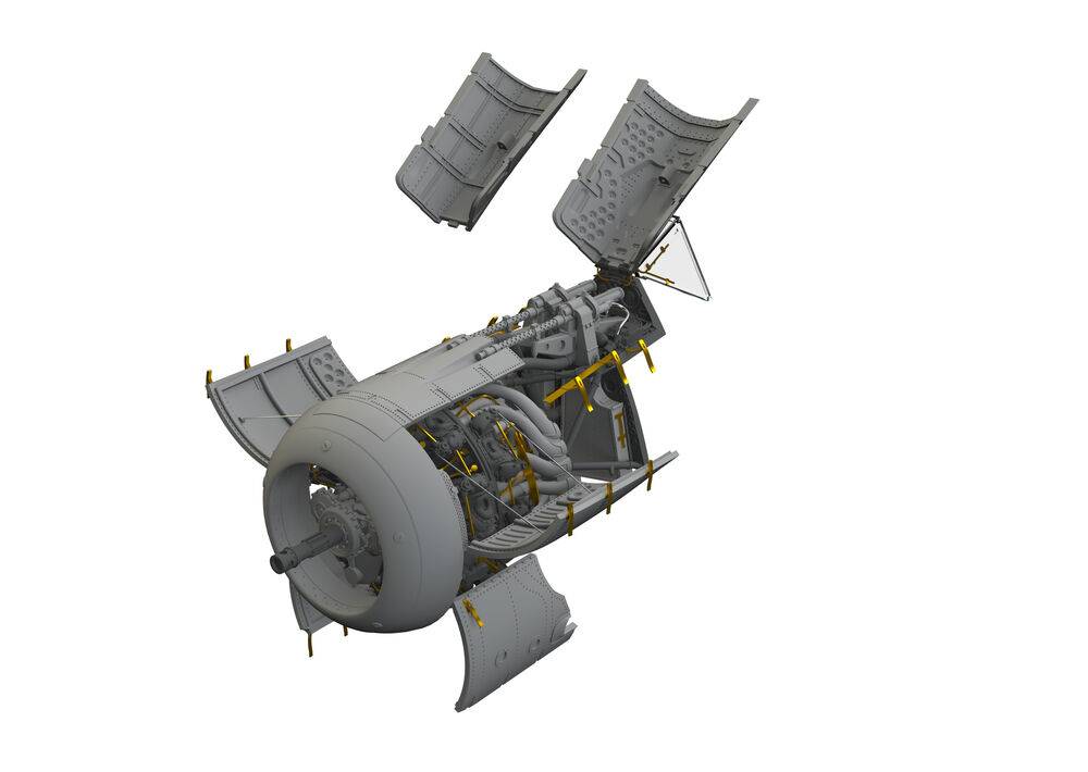 Eduard Accessories 6481102 - Fw 190A-6 engine & fuselage guns EDUARD | Modellbau