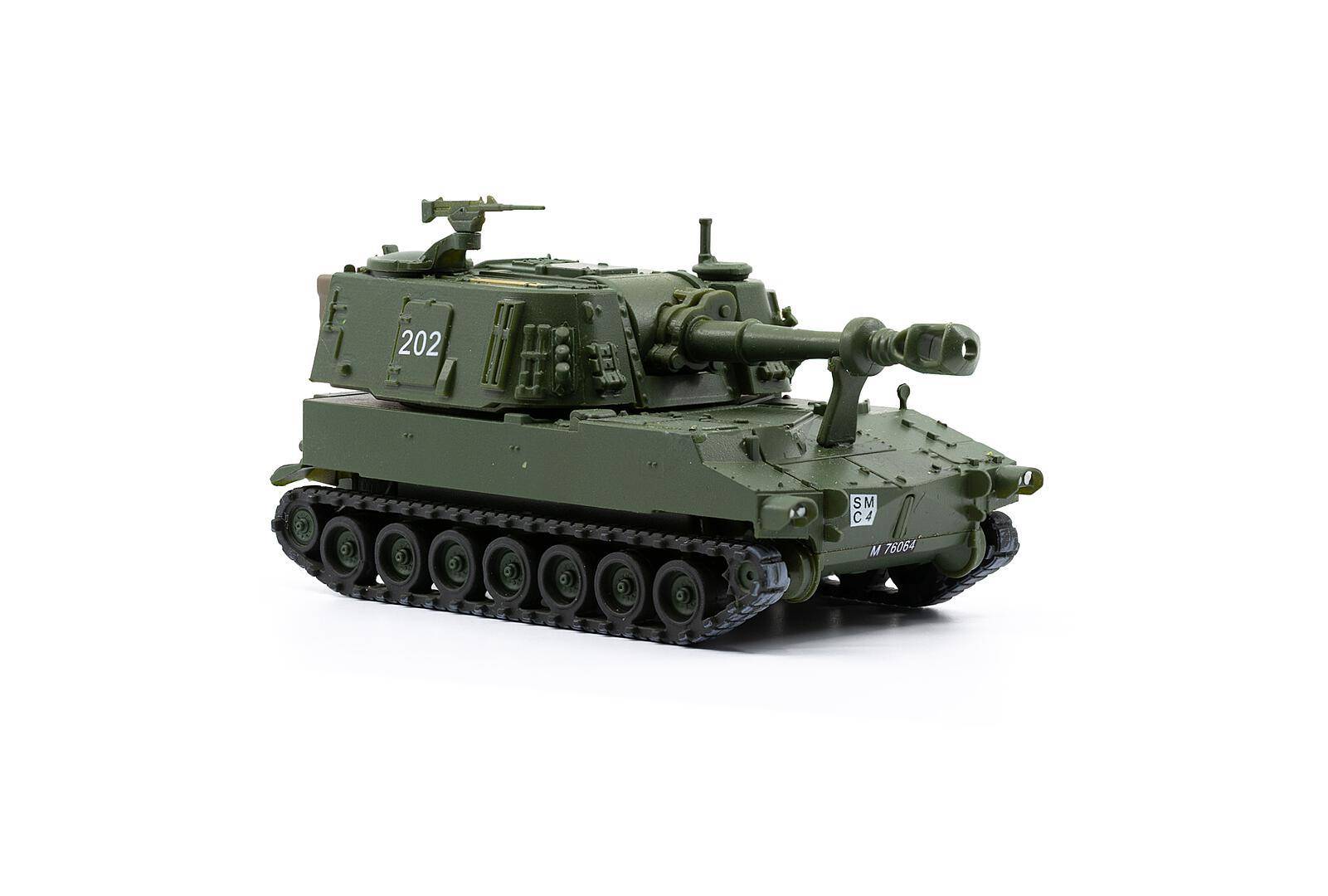 ACE Collectors H0 (1:87) 885015 - 1/87 Panzerhaubitze M-109 Jg66 Kurzrohr unifarbig, Nr. 202 | Modellbahn | Modelleisenbahn