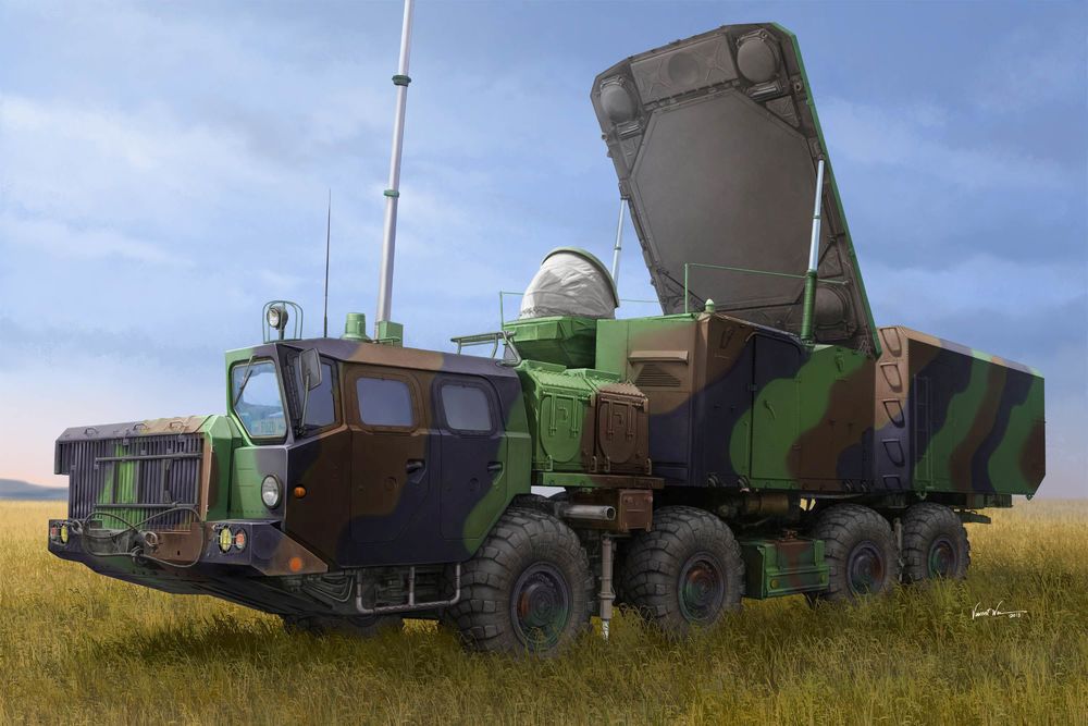 Trumpeter 01043 - Russian 30N6E Flaplid Radar System | Modellbau