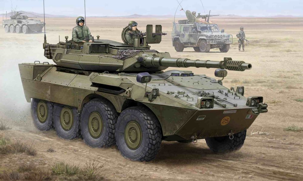 Trumpeter 01564 - 1:35 B1 Centauro AFV Early version (2nd Ser.) | Modellbau
