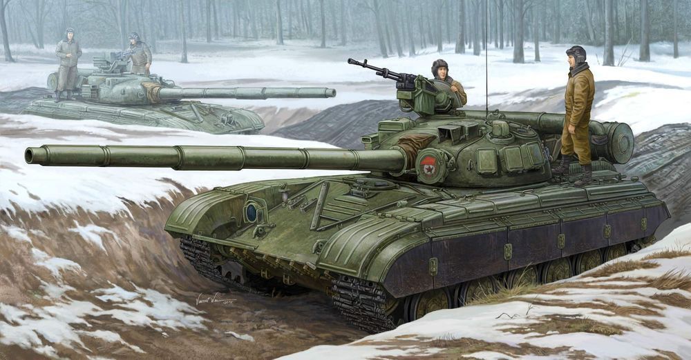 Trumpeter 01581 - 1:35 Soviet T-64B MOD 1975 | Modellbau