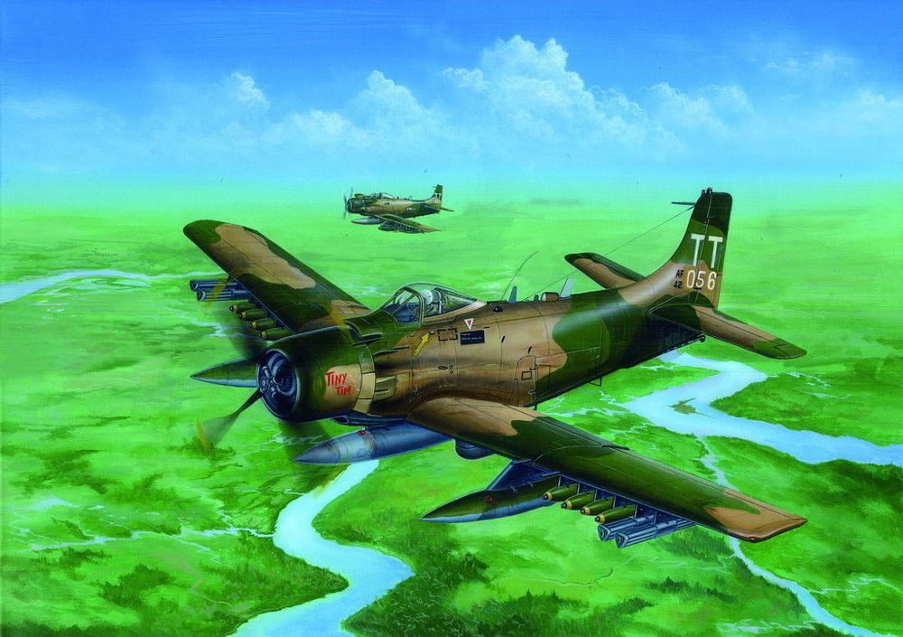 Trumpeter 02254 - 1:32 A-1J AD-7 Skyraider | Modellbau