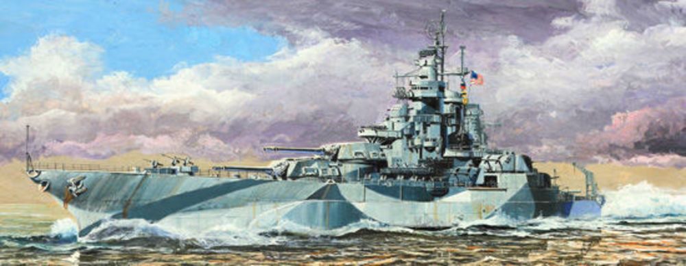 Trumpeter 05772 - 1:700 USS West Vigina BB-48 1945 | Modellbau
