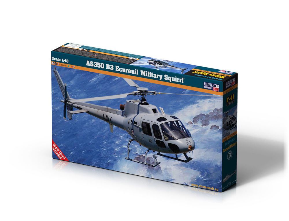 Mistercraft F-41 - 1:48 AS-350 B3 Ecureuil Military Squirrl | Modellbau