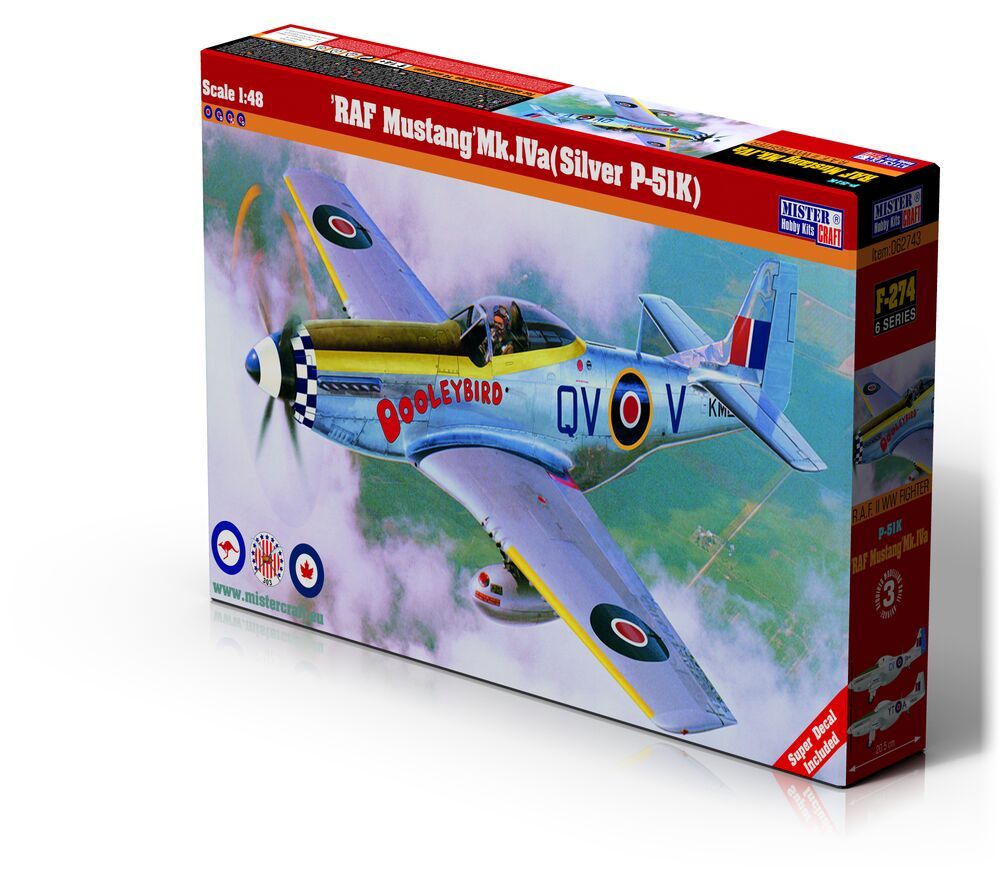 Mistercraft F-274 - RAF P-51 Mustang Mk Iva Silver P-51 | Modellbau