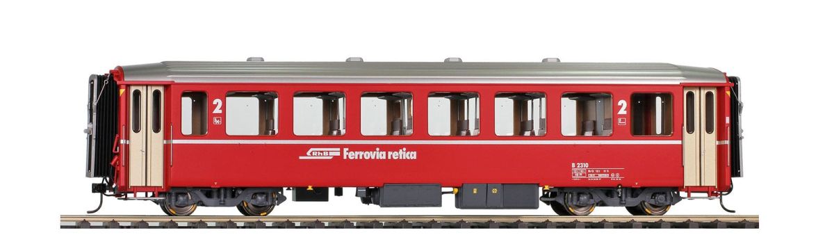 Bemo 0m 9555137 - RhB B 2310 Einheitswagen I mit Logo | Modellbahn | Modelleisenbahn