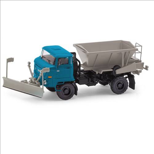 Busch H0 (1:87) 95561 - ESPEWE: IFA L60 D035 (Winterdienst) mit Schneepflug | Modellbahn | Modelleisenbahn
