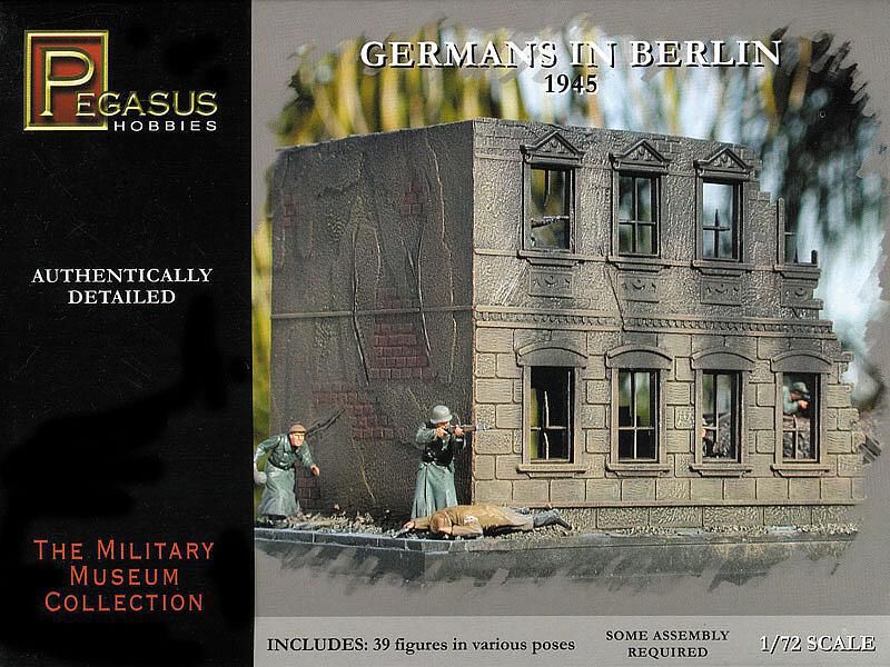Pegasus 957228 - 1/72 WW II: Deutsche Soldaten,1945 in Berlin | Modellbau