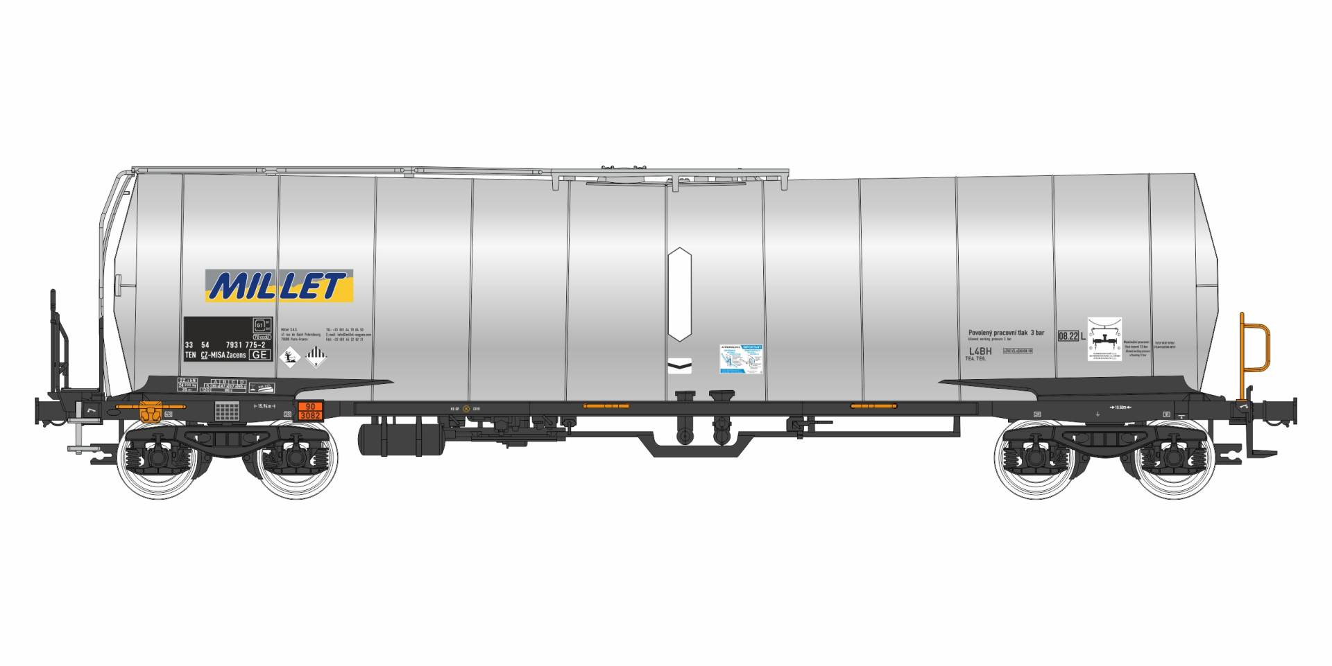 Igra Model TT 96200070 - Zacens 78 Millet | Modellbahn | Modelleisenbahn