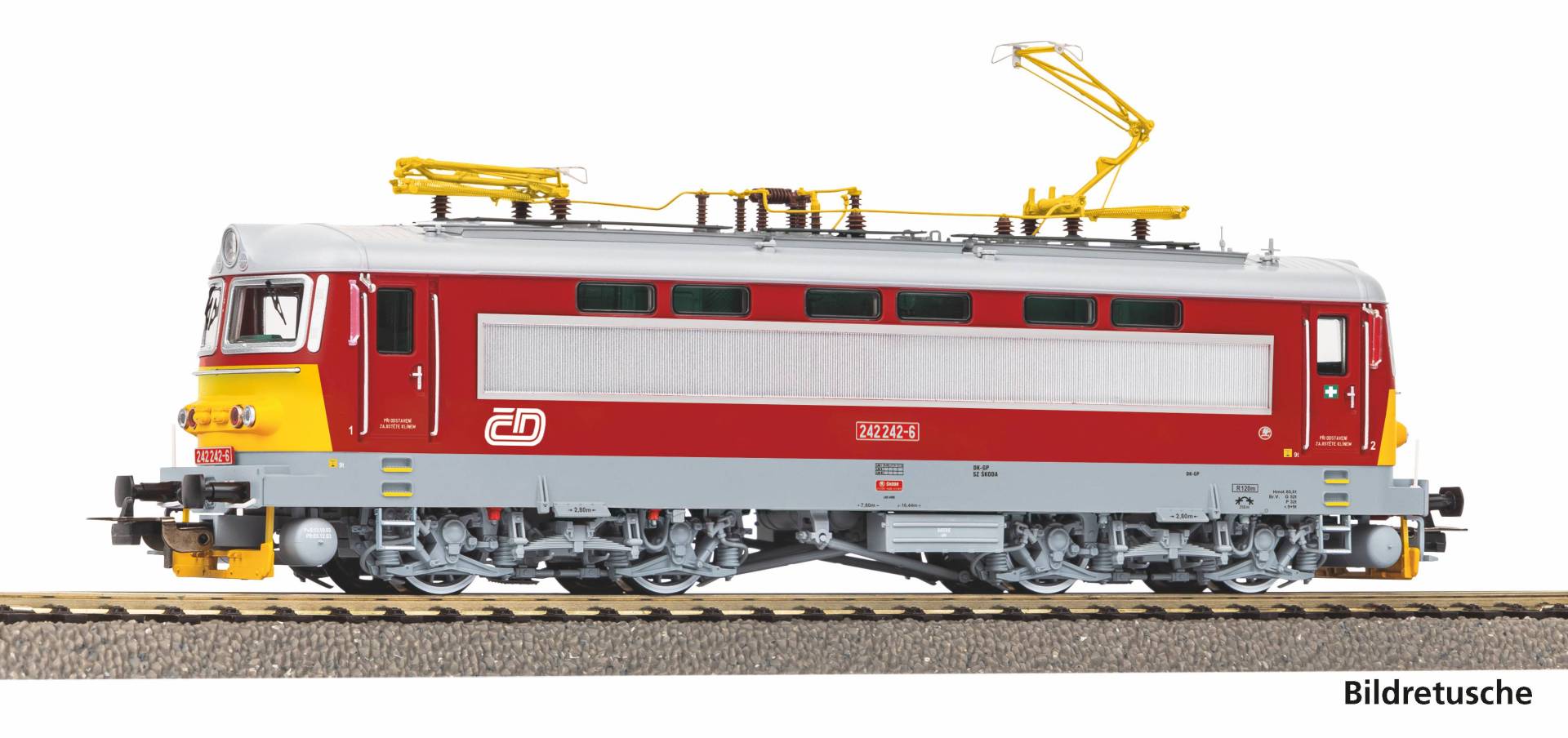 Piko H0 (1:87) 97414 - E-Lok/Sound Rh 242 CD Cargo VI + PluX22 Dec. | Modellbahn | Modelleisenbahn