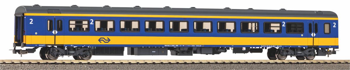 Piko H0 (1:87) 97666 - Personenwagen ICR 2. Klasse NS VI | Modellbahn | Modelleisenbahn