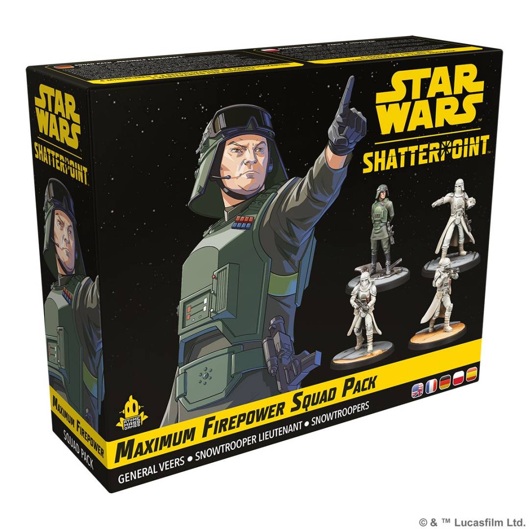 Atomic Mass Games AMGD1037 - Star Wars: Shatterpoint - Maximum Firepower Squad Pack | Tabletop