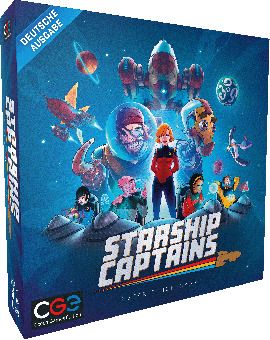 Czech Games Edition CGE070849 - Starship Captains DEUTSCH