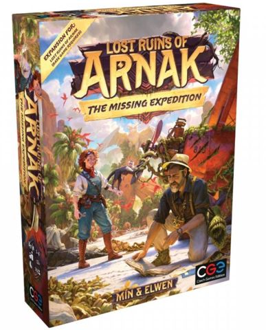 Czech Games Edition CGE310677 - Lost Ruins of Arnak: The Missing Expedition