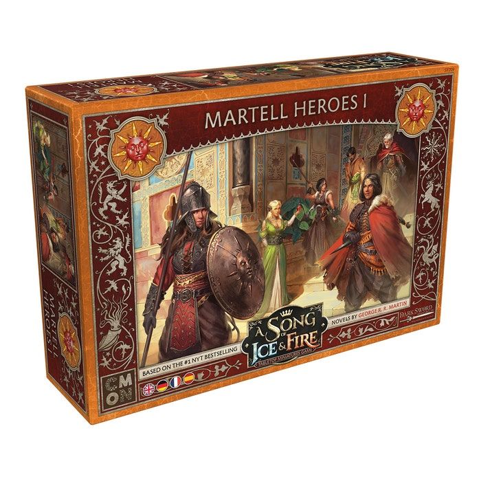 CMON CMND0247 - A Song of Ice & Fire - Martell Heroes 1 (Helden von Haus Martell 1) | Tabletop