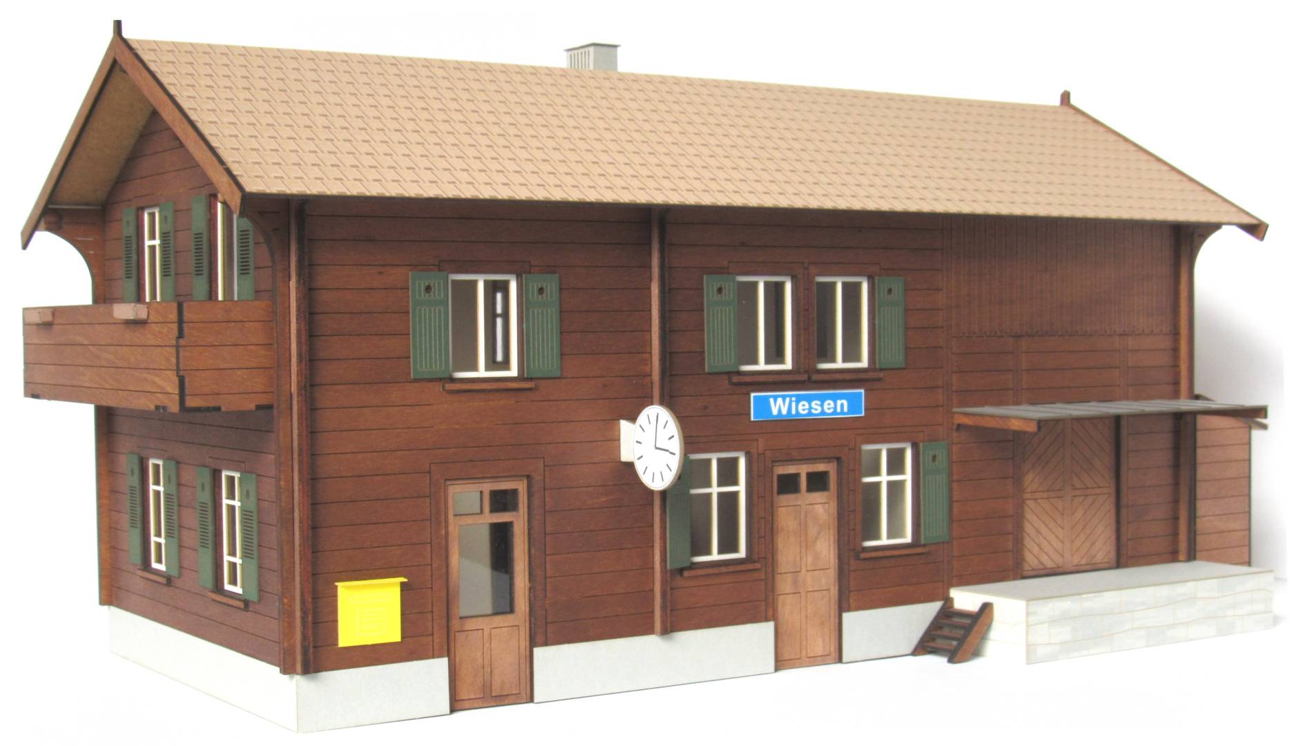 Modellbau Laffont 1 (1:32) E6801 - Bahnhof Wiesen | Modellbahn | Modelleisenbahn