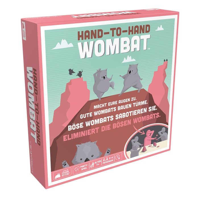 Exploding Kittens EXKD0025 - Hand-to-Hand Wombat