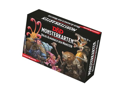 Dungeons & Dragons GFDNDC7227000-G - D&D: Monsterkarten - Volos Almanach der Monster | Tabletop