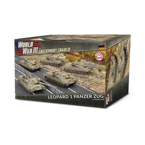 Gale Force Nine GFNTGBX20 - Leopard 1 Panzer Zug (x5 Plastic) | Tabletop