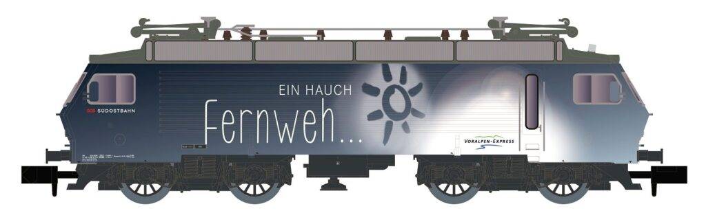 Hobbytrain N H28408S - E-Lok Re 446 SOB, Ep.VI, Fernweh, Sound | Modellbahn | Modelleisenbahn