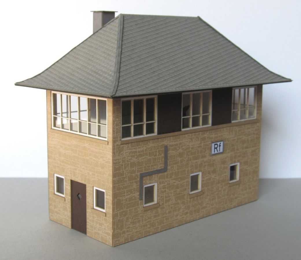 Modellbau Laffont H0 (1:87) H3501 - Stellwerk Rodalben | Modellbahn | Modelleisenbahn
