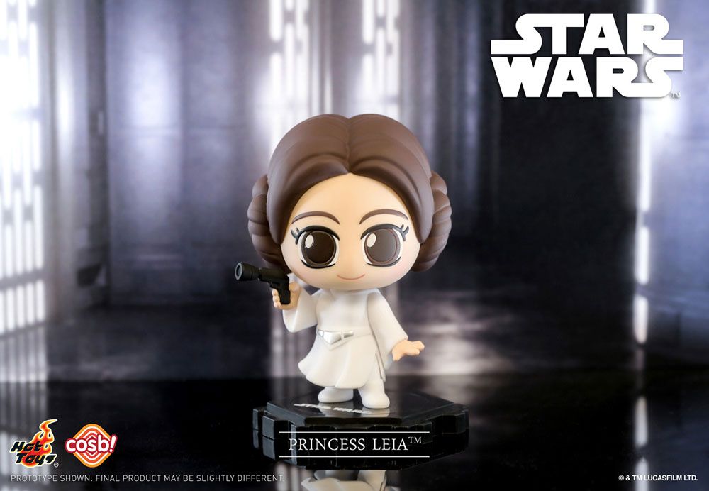 Hot Toys HOT-CBX-SW008 - Star Wars Cosbi Minifigur Princess Leia 8 cm