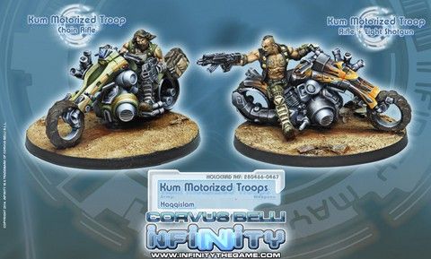 Infinity INF280466 - Kum Motorized Troops | Tabletop