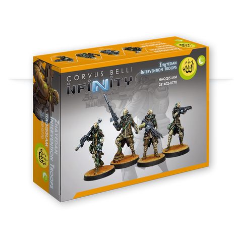 Infinity INF281402 - Zhayedan Intervention Troops | Tabletop