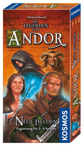 Die Legenden von Andor KOS692261 - Andor - Neue Helden (Ergänzung für 5 - 6 Spieler)