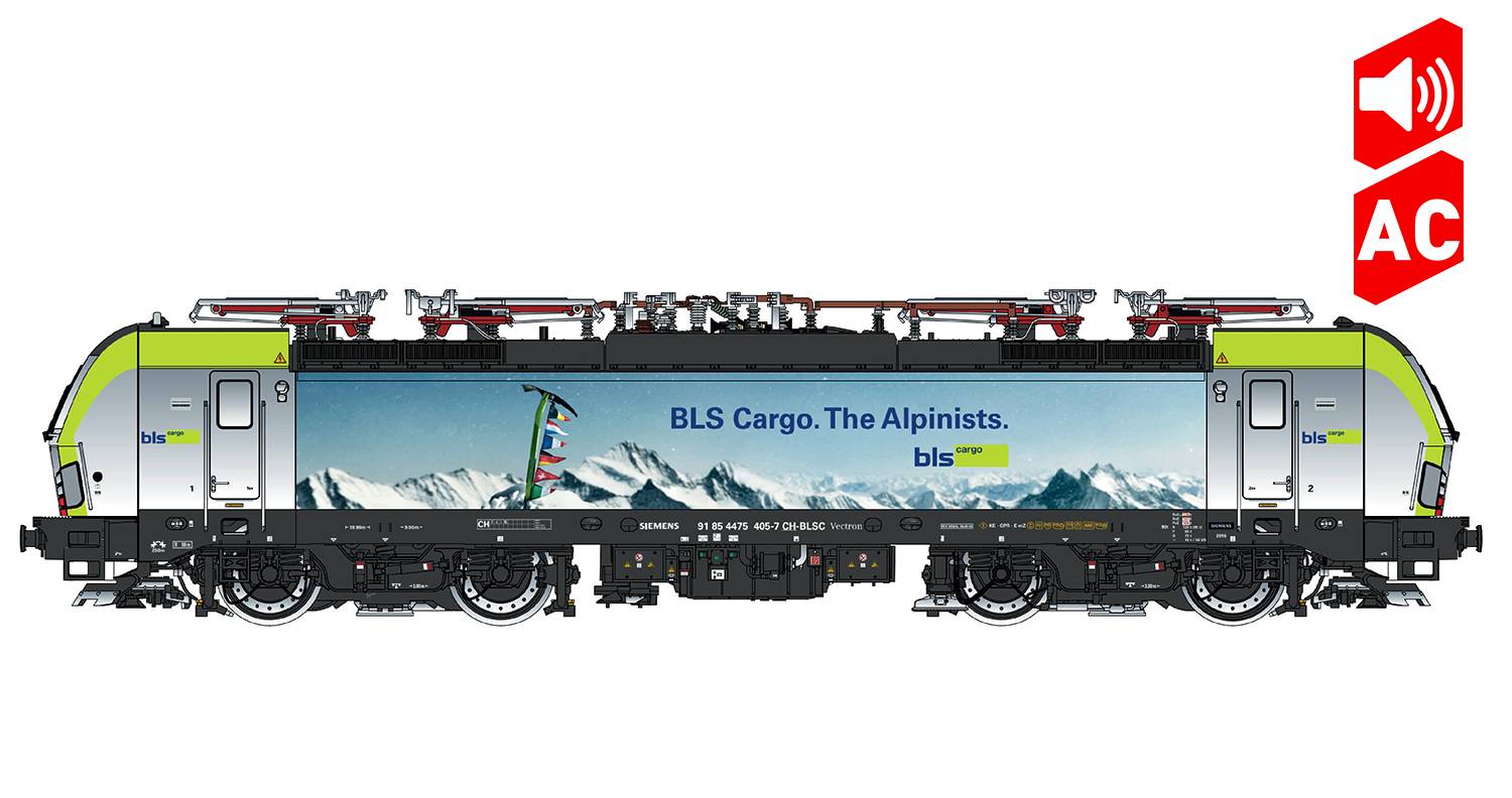 L.S. Models H0 (1:87) LS17615S - E-Lok Re 475 Vectron BLS Cargo, Ep.VI, AC Sound - Lemke | Modellbahn | Modelleisenbahn