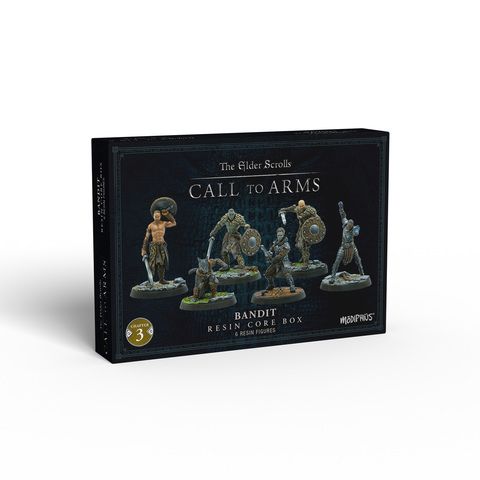 Modiphius Entertainment MUH0330305 - The Elder Scrolls: Call to Arms - Bandit Core Set | Tabletop