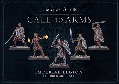 Modiphius Entertainment MUH051929 - The Elder Scrolls Call To Arms Imperial Legion Resin Faction Starter Set | Tabletop