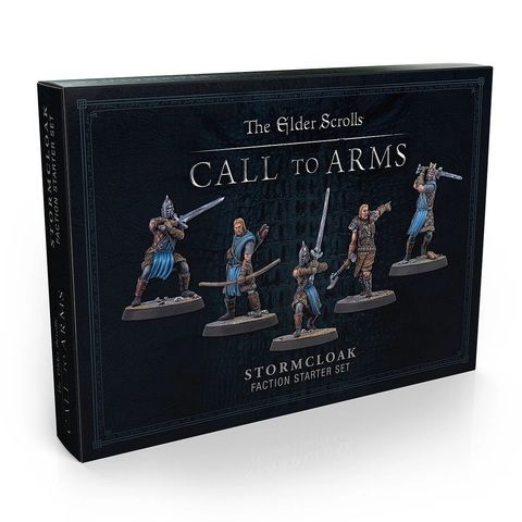 Modiphius Entertainment MUH051930 - The Elder Scrolls Call To Arms Stormcloak Resin Faction Starter Set | Tabletop