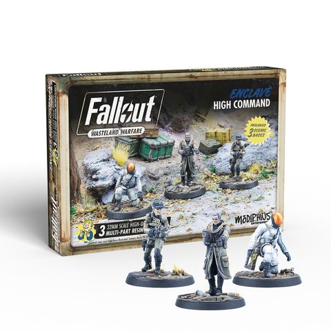 Modiphius Entertainment MUH051998 - Fallout: Wasteland Warfare - Enclave: High Command | Tabletop