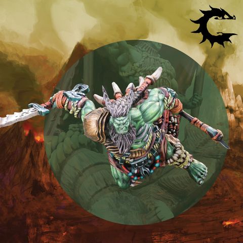 Para Bellum PBW7518 - Wadrhun: Chieftain Tontorr Rider | Tabletop