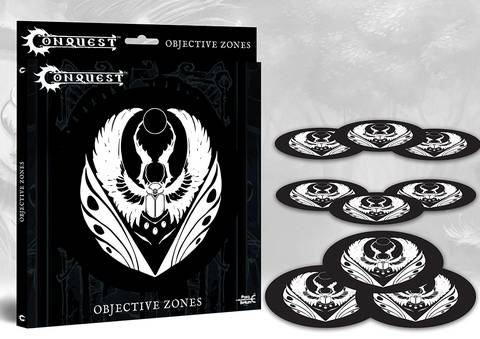 Para Bellum PBW8088 - Conquest Objective Zones -Weaver Courts Logo | Tabletop