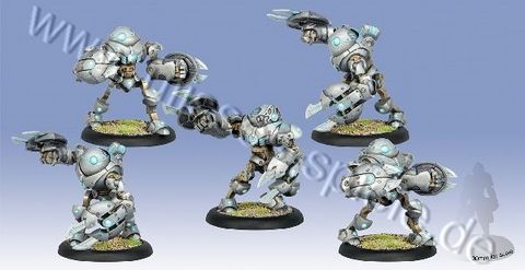 Warmachine PIP36022 - Cyriss Eradicators Unit Box (5) (plastic) | Tabletop