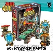 Riot Quest PIP63024 - 100% Mayhem Gear Expansion - Riot Quest (mixed) | Tabletop