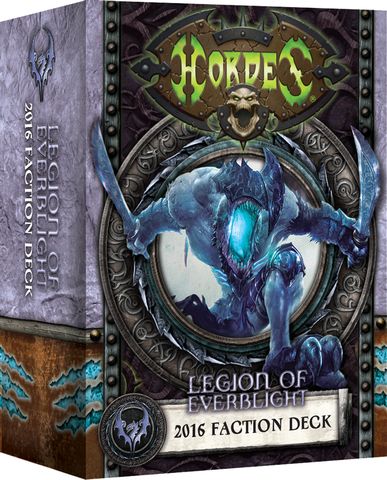 Privateer Press Hordes PIP91112D - HORDES Everblights Legion 2016 Fraktionsdeck Tabletop
