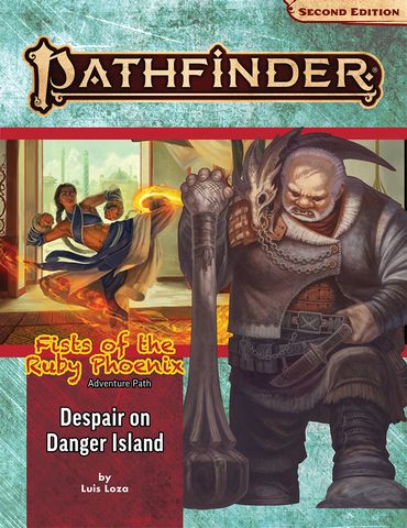 Paizo Publishing PZO90166 - Pathfinder Adventure Path: Despair on Danger Island (Fists of the Ruby Phoenix 1 of 3) (P2)