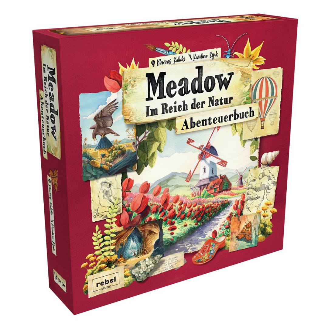 Rebel REBD0011 - Meadow: Im Reich der Natur - Abenteuerbuch