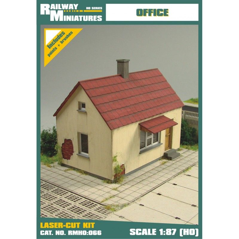 Railway Miniatures H0 (1:87) RMH0-066 - RMH0:066 Office - Railway Miniatures Modellbahn