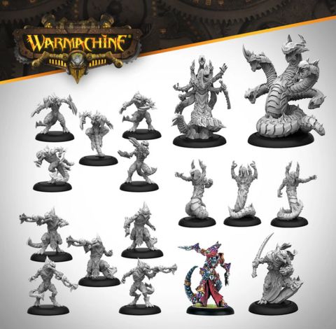 Steamforged Games SFGIKKMR144 - Warmachine: Khymaera Shadowflame Shard Core Expansion | Tabletop