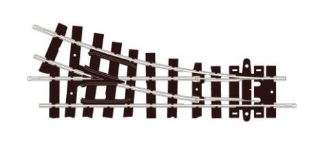 Peco H0e ST-405 - Setrack 22,5° Weiche rechts | Modellbahn | Modelleisenbahn