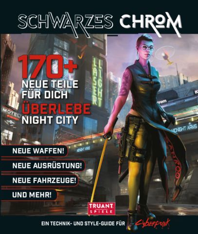 Truant TRU2213 - Cyberpunk RED Schwarzes Chrom