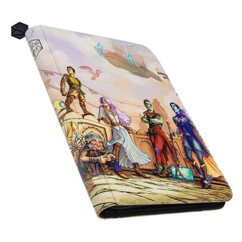 Ultra Pro UP16097 - Printed Leatherette Book Folio featuring: Bells Hells Team Lineup from Critical Role