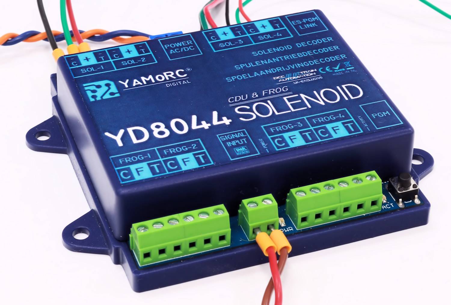YaMoRC YD8044 - 4x Solenoid, CDU with Frog Polarisation | Modellbahn | Modelleisenbahn